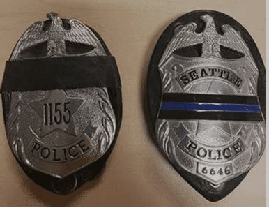 Seattle police ordered to keep badge numbers visible when wearing mourning bands | News