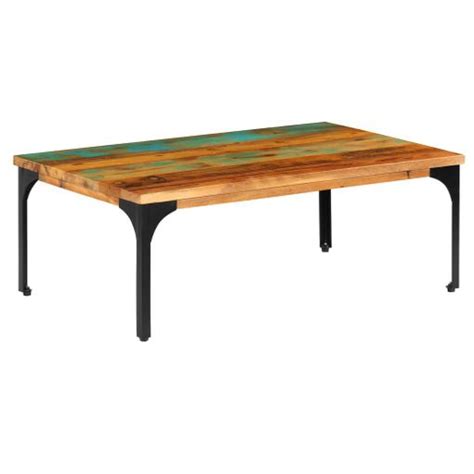 Mesa De Centro Madera Maciza Reciclada X X Cm Vidaxl Con Ofertas