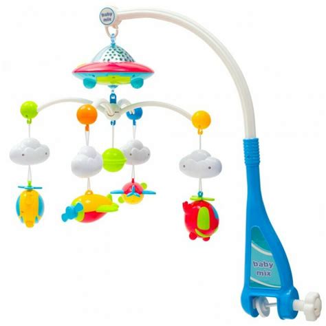 BabyMix Μόμπιλε Κούνιας με Μουσική για Νεογέννητα | Skroutz.gr