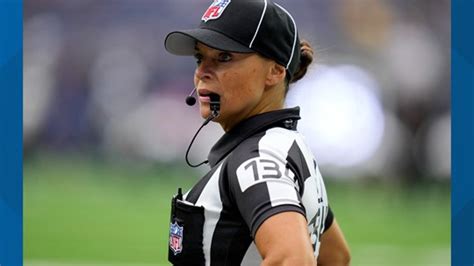 One of NFL's female officials speaks on making it to NFL | fox43.com