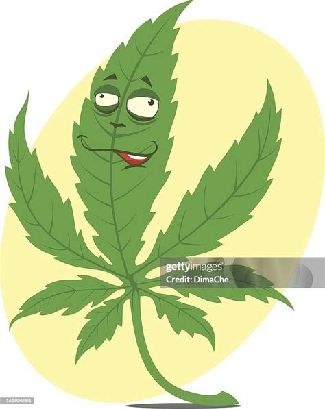 Cannabis Funny Leaf High Res Vector Graphic Getty Images