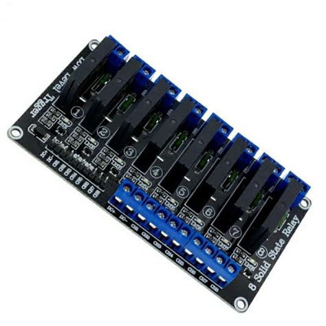 Jual Modul 8Ch 8 Ch Channel Solid State Relay Ssr Module Arduino 5V 5 V