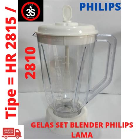 Jual Gelas Set Jus Blender Philips Hr Kapasitas Liter