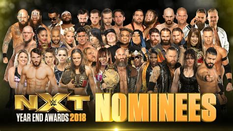 Nxt Year End Award Nominees To Be Announced Wwe