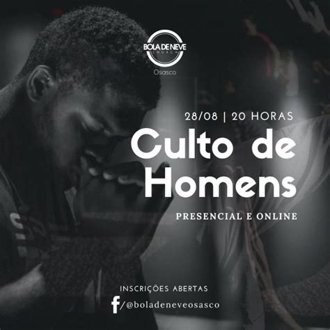 Culto Dos Homens Em Osasco Sympla