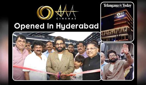 Aaa Cinemas Asian Allu Arjun New Theatre Opening At Ameerpet Satyam