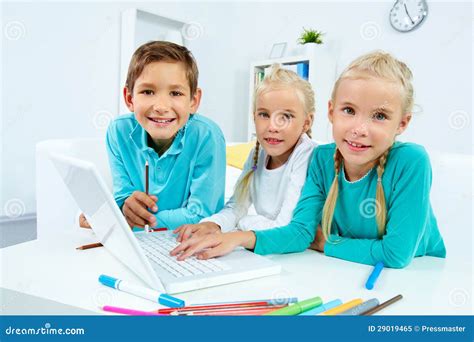 Friends studying stock image. Image of elementary, junior - 29019465