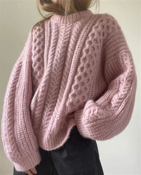 Aegyo Sweater Strikkekit AEGYOKNIT Min Kreative Verden Pullover