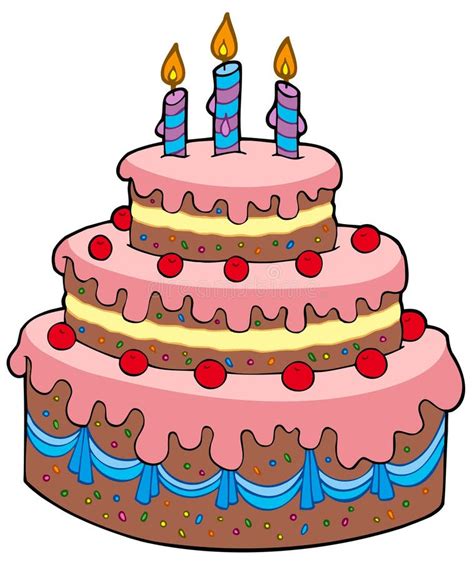 Cartoon Birthday Cake Stock Illustrations – 50,528 Cartoon Birthday ...