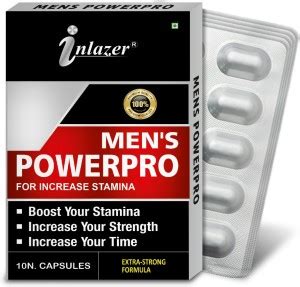 Inlazer Men Power Pro Sex Time Tablet Increases Sex Drive Confidence