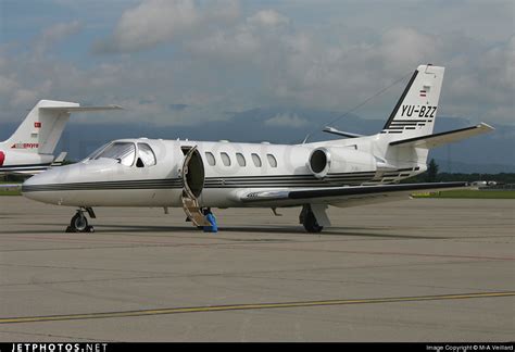 Yu Bzz Cessna 550b Citation Bravo Air Pink M A Veillard Jetphotos