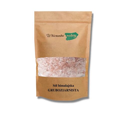 Sól himalajska 1 kg GRUBA różowa 12682745270 Allegro pl