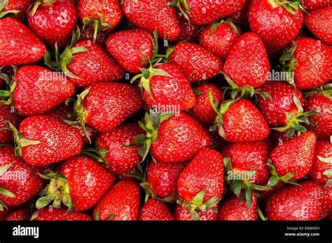 Strawberry Texture Stock Photo Alamy