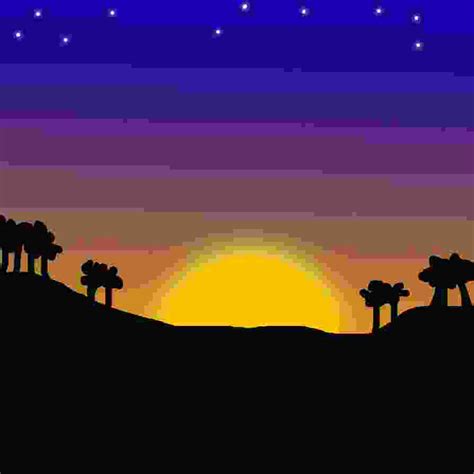 sunset clipart - Clip Art Library