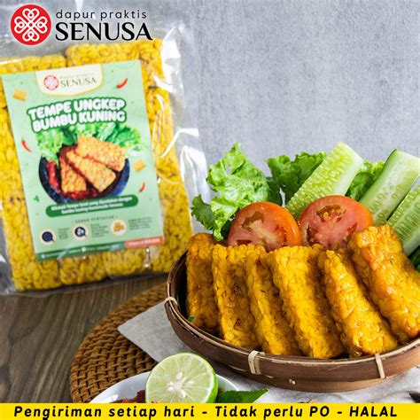 Tempe Ungkep Bumbu Kuning Siap Goreng Pcs Paxelmarket