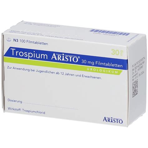 Trospium Aristo Mg St Mit Dem E Rezept Kaufen Shop Apotheke