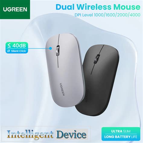 Jual Ugreen Mouse Dual Mode Wireless Ghz And Bluetooth Silent