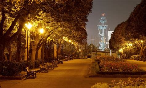 Gorky Park in Moscow stock photo. Image of statue, distance - 106408016