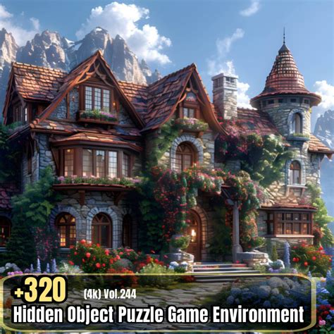 artstation  hidden object puzzle game environment concept