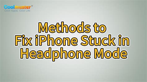 6 Best Ways To Fix Iphone Stuck In Headphone Mode Like A Pro Youtube