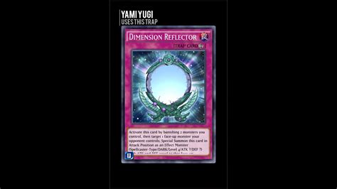 Yugioh Duel Links Yami Yugi Summon Dimension Reflector Youtube