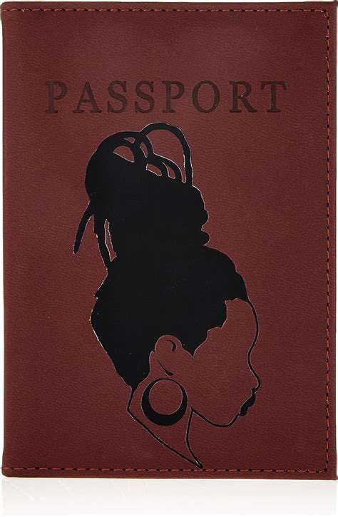 Pretty Little Passports Afro Amour™ Passport Cover Vaccine Card Holder Combo