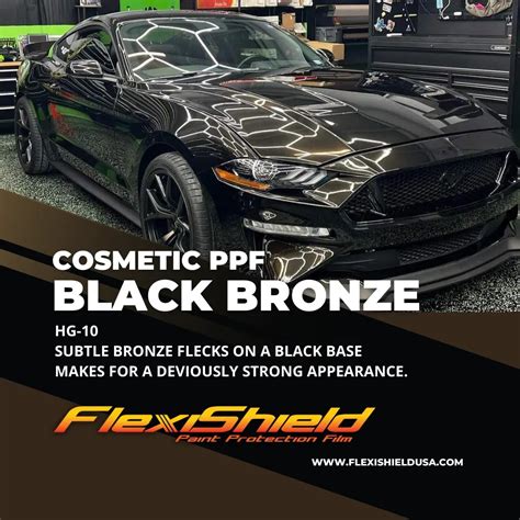 Black Bronze Flexishieldusa Paint Protection Film