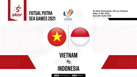 Hasil Futsal Sea Games 2021 Indonesia Berbagi Poin Dengan Tuan Rumah