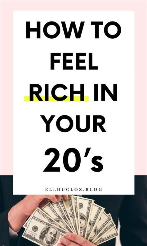 How To Feel Rich In Your Twenties Financial Advice For Your 20s