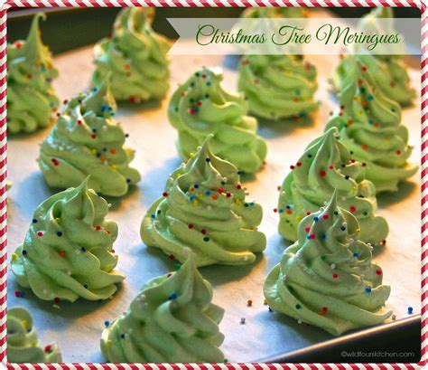 Christmas Tree Meringues Wildflour S Cottage Kitchen