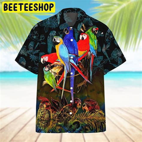 Parrot Trending Hawaiian Shirt Beeteeshop