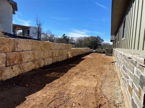 Retaining Walls In Central Texas Mtl Construction