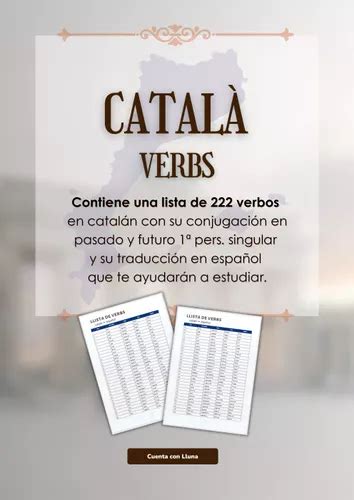 Llista 222 Verbs En Català Amb Traducció Al Castellà Material De La