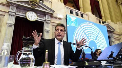 Sergio Massa Se Reunirá Con La Misión Del Fmi Con Agenda Abierta