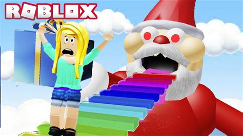 Roblox Escapei Do Papai Noel Maluco Escape Santa Youtube