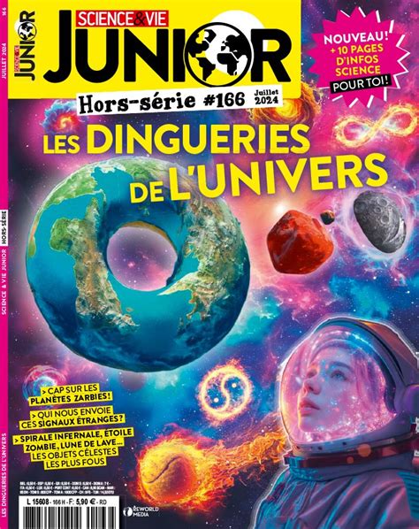 Science et Vie Junior Hors Série N166 du 19 juin 2024 à télécharger