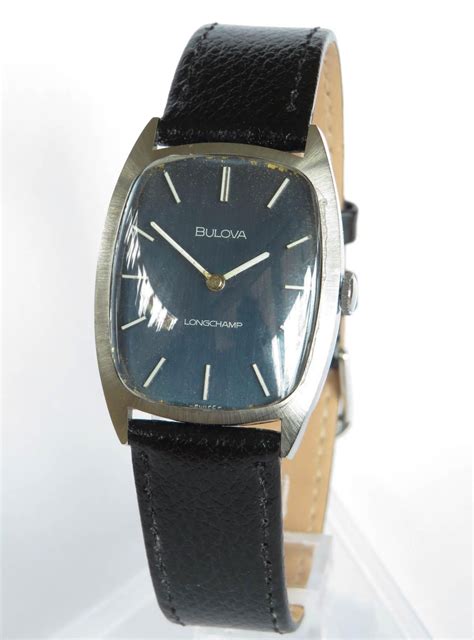 Gents Bulova Longchamp Wrist Watch, 1974 | Jewel hands, Antique watches