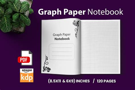 Graph Paper Notebook Graphic by Polashdeb455 · Creative Fabrica