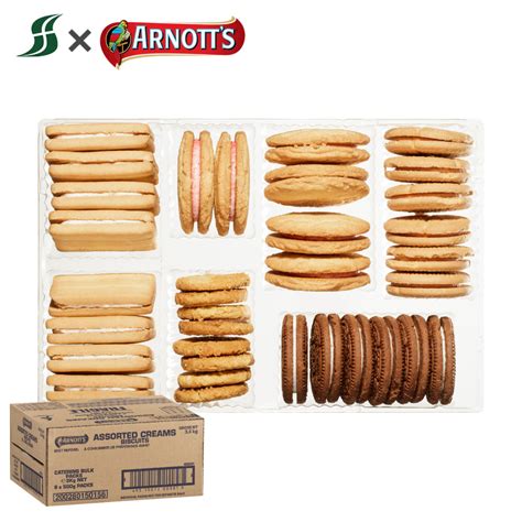 BISCUIT CREAM ASSORTED 3KG ARNOTTS 3KG ARNOTTS Superior Foods