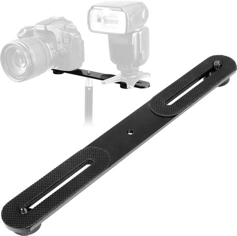 Amazon Chromlives Dual Camera Mount Flash Bracket Extension