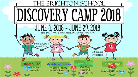 Camp Info Discovery Day Camp 2018