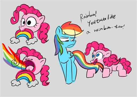 3401674 Safe Artist Jully Park Pinkie Pie Rainbow Dash Earth