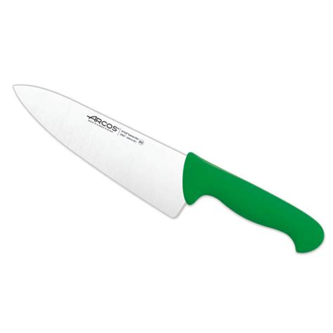 Arcos 2900 Series Chefs Knife Wide 200mm Green Vautier