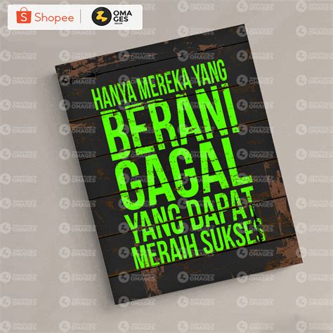 Jual Omages Hiasan Dinding Motivasi Pajangan Dinding Poster Kayu Wall Decor Shopee Indonesia