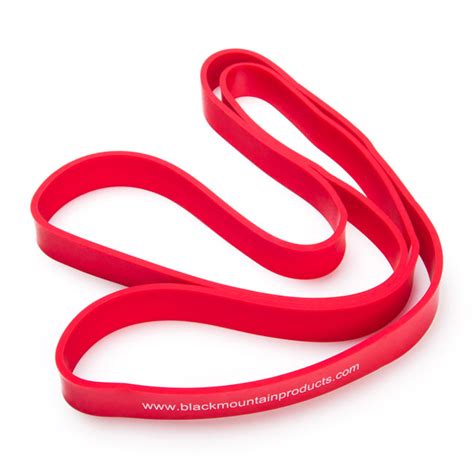 1" RED STRENGTH LOOP RESISTANCE BAND - Black Mountain Products