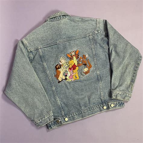 Vintage Winnie The Pooh And Friends Jean Jacket 🍯 Depop