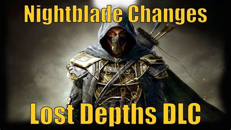 Pvp Changes For Nightblade Update Lost Depths Dlc Youtube