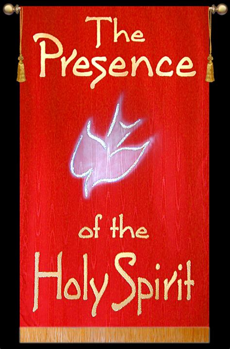 The Presence of the Holy Spirit Church Pentecost banner