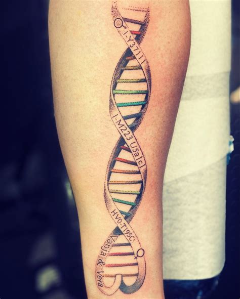 DNA Tattoo | Эскиз тату, Тату