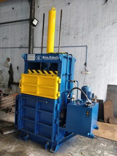 Ton Mild Steel Plastic Bags Baling Machine For Industrial At Rs